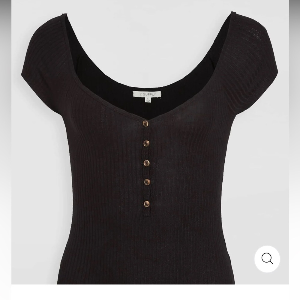 Z Supply Bella Rib Bodysuit Size M